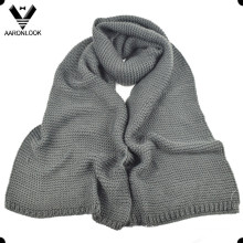 Männer Winter Warm Acryl Thick Knitted Schal